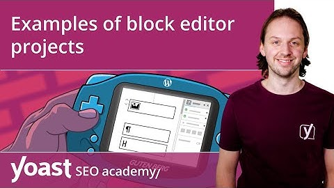Examples of WordPress block editor projects | Block editor training