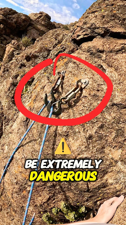 NEVER CLIMB ABOVE THESE!