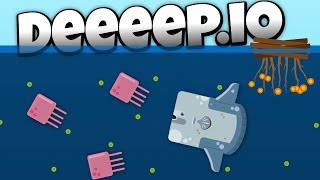 Deeeep.io  Amazing New Sunfish!  Lets Play Deeeep.io Gameplay