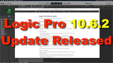 Update Notes! | Logic 10.6.2