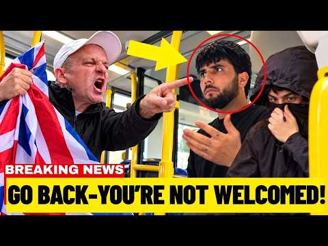 GO BACK - YOU'RE NOT WELCOMED! Angry British Lads CONFRONT Migrants Telling Them To GO BACK HOME!
