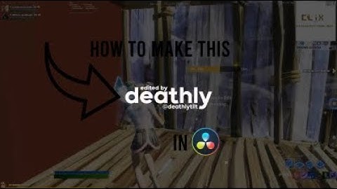 HOW TO MAKE *NEW* INTRO ON DAVINCI RESOLVE! (Edit like Yarn, Numby, LMGK, Soillan)