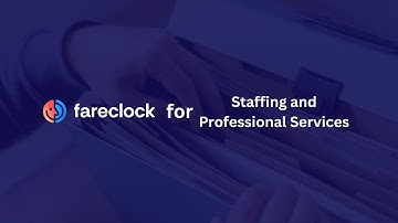 Fareclock for Staffing Agencies | Simplify Scheduling, Payroll & Billing