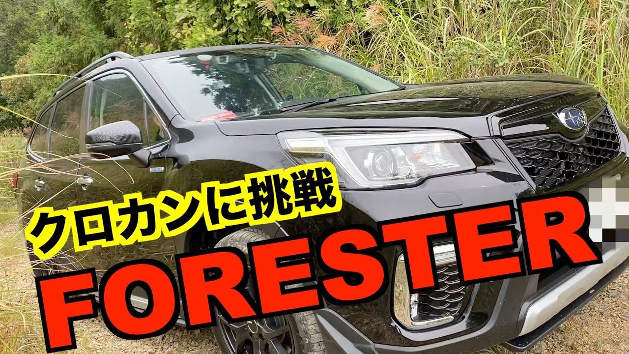 フォレスターで本格クロスカントリーに挑戦の巻😎