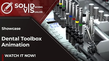Solidworks Visualize Animation - Dental Toolbox