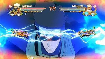 Naruto Ultimate Ninja Storm 3 Full Burst Aoba Kakashi Character Swap Gameplay (PC w SweetFX)