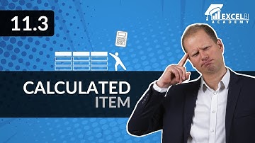 11.3. Calculated item | Excel pivot tables COURSE