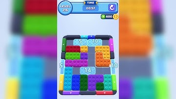 Color Block Jam 216 Walkthrough Solution