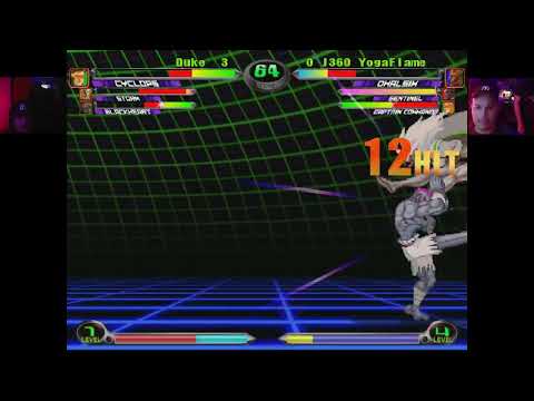 MvC2 [CTD23]: Josh 360 - Dhalsim Double Snap to Unique Yoga Blast Assist Kill .:2.28.26:.