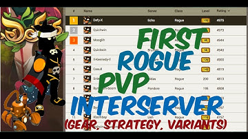[DOFUS] FIRST ROGUE PVP KOLOSSIUM INTERSERVER (Gear , Variants, Strategy)