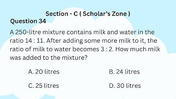 Question 34_ Section C_Silver Zone iOM 17th International Olympiad Mathematics 2024-2025_Class 6