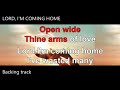 LORD I&#39;M COMING HOME backing track