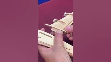 Assembly 3D Wooden Puzzle Boeing 747 #shorts