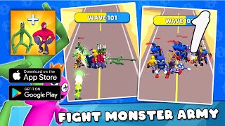 Merge Superhero Monster Attack Gameplay Walkthrough Part 1 - 1 ~ 19 (Android, IOS) screenshot 2