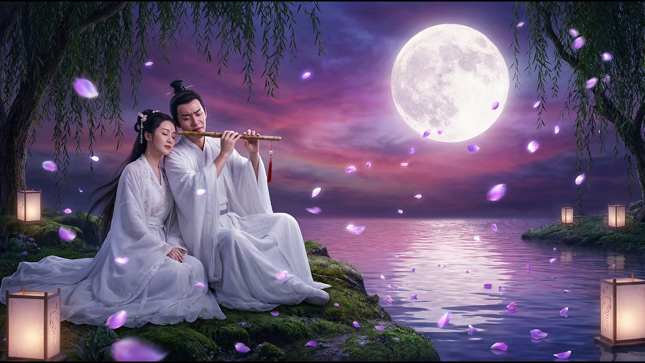 Healing Chinese Zen Music 🌸🌿 Bamboo Flute for Anxiety & Stress Relief ...