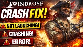 Windrose UE-R5 Fatal Error Fix | Crashing, Not Launching &amp; Freezing PC (Full Guide 2026)