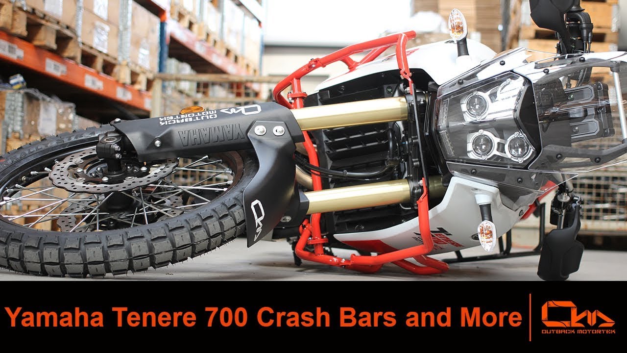 jord dårlig svært Yamaha Tenere 700 accessories by Outback Motortek - YouTube