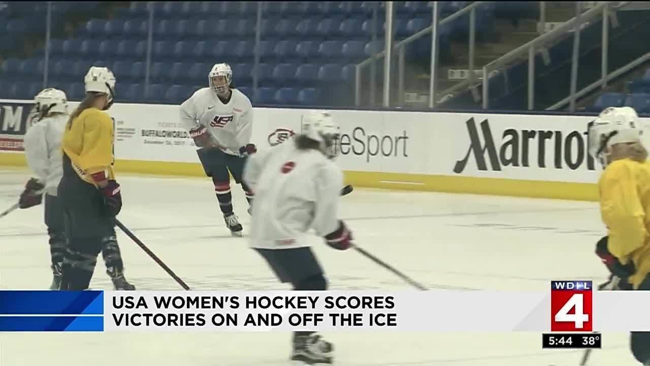 Usa Women S Hockey Team Scores Victories On And Off The Ice