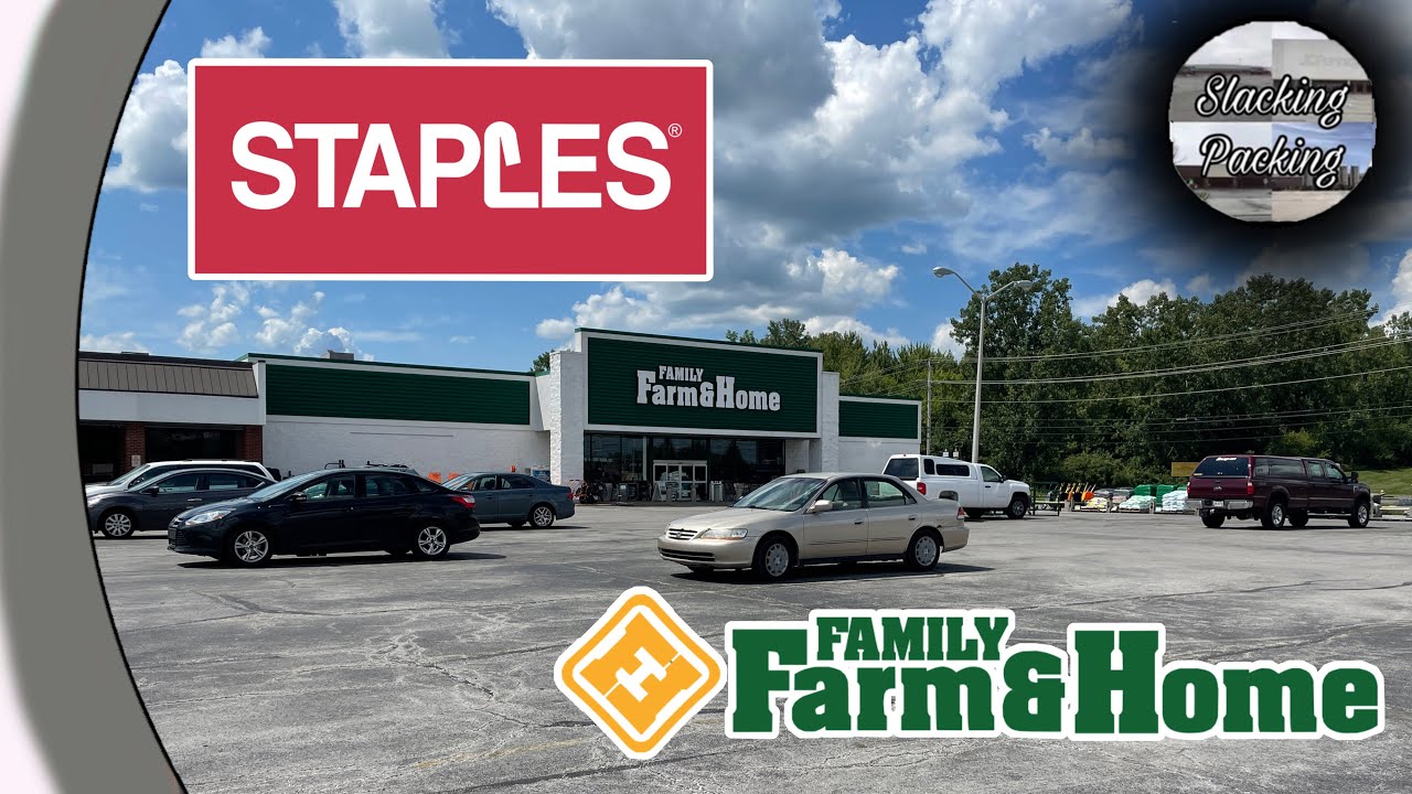 Former Staples (Now Family Farm & Home) Bowling Green, Ohio YouTube