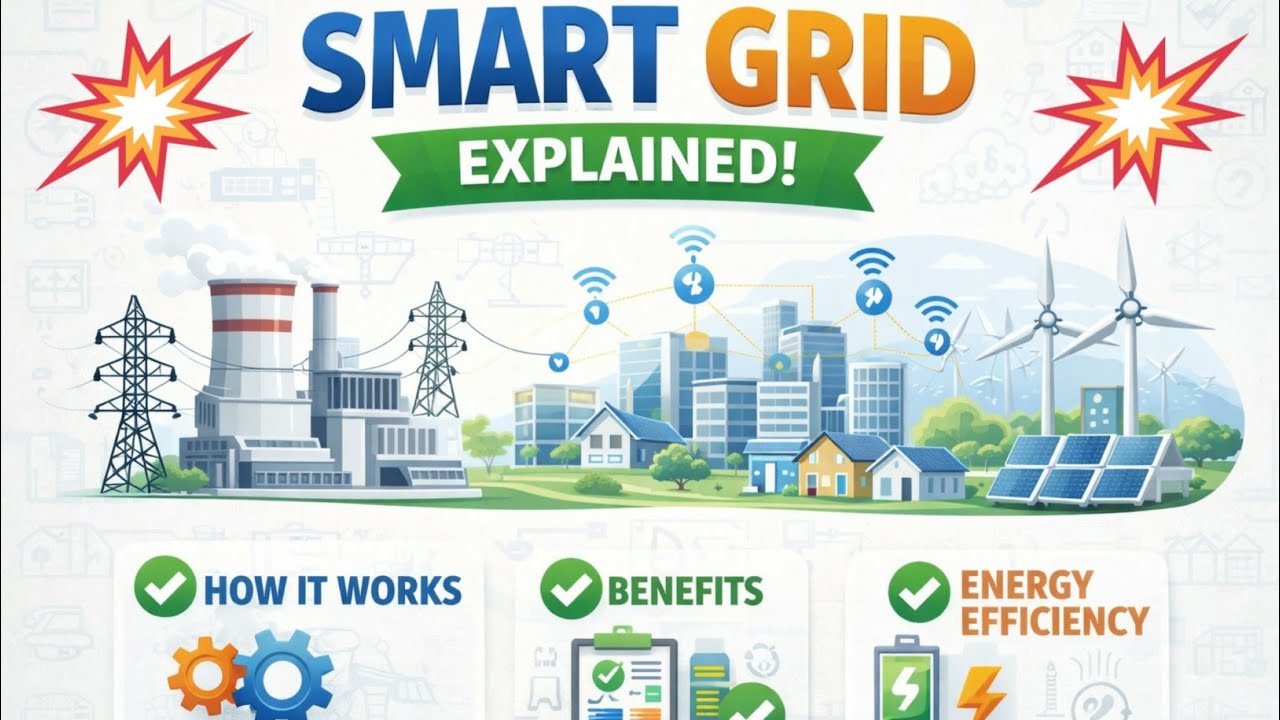 | What Is a Smart Grid | Smart Grid Explained | @prabhueeetech - YouTube