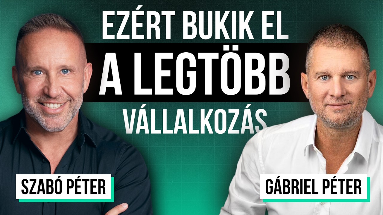 A piacot hidegen hagyja, hogy mennyire imádod az ötleted! - Gábriel Péter és Szabó Péter