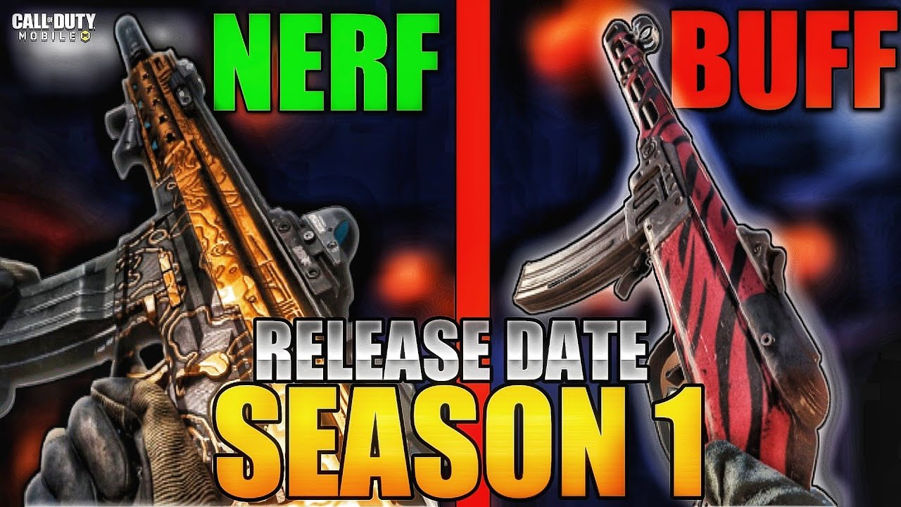 Season 1 (2022) Release Date & Nerf & Buff Official Updates Cod Mobile | Season 1 Cod Mobile Leaks