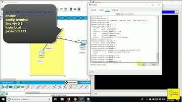 TELNET using Cisco Packet Tracer
