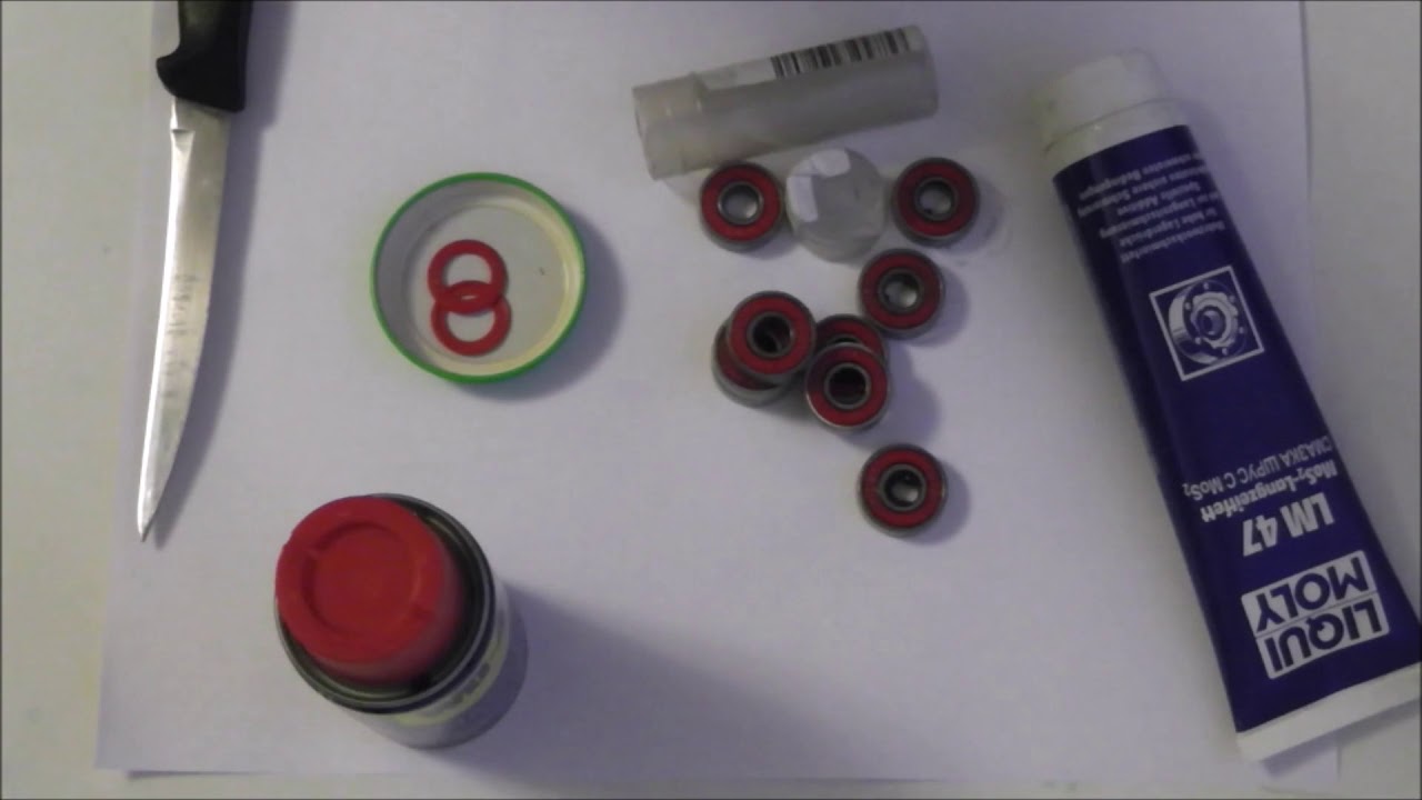 Лайфхак Расконсервация и смазка китайского подшипника ABEC-9 608RS China