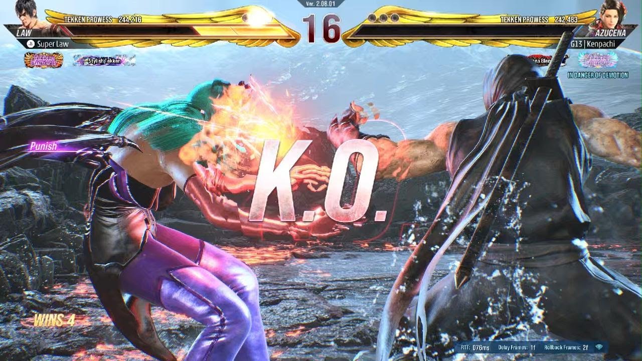 TEKKEN8 promoted to tekken god