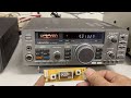 I installed CW filter into KENWOOD TS-140V Jan. 17 2024 - YouTube