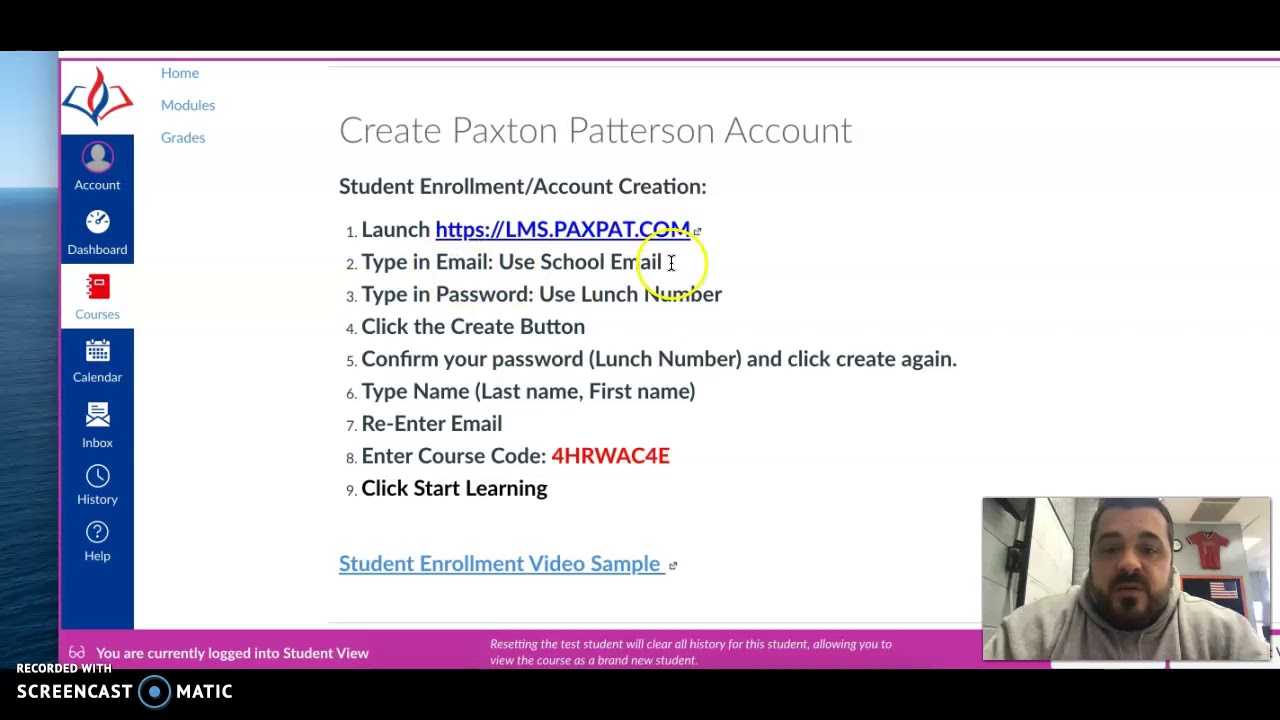 October 19th Paxton Patterson Set up YouTube