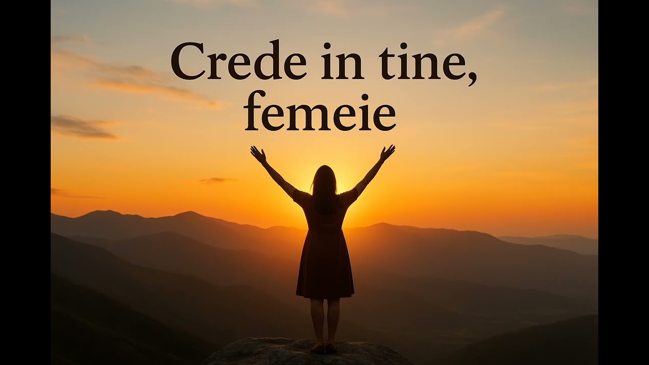 Crede În Tine, Femeie  🔥 Piesă Motivațională 2025 
