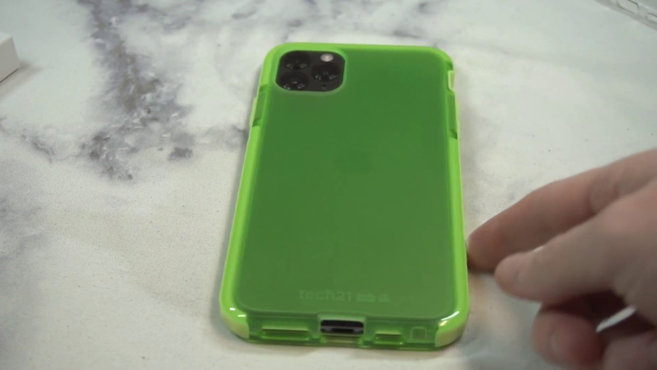 Tech21 Evo Rox Case Acid Green For Iphone 11 Pro Max Review Youtube