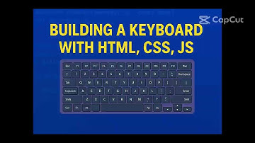 Building a 3D Interactive Keyboard with HTML, CSS & JavaScript | Complete Project From Scratch! 🚀