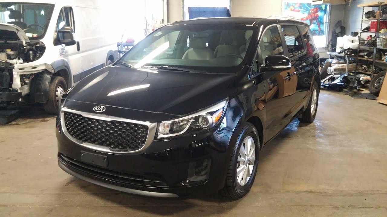 2016 KIA SEDONA LX 8 PASSENGER MINI VAN - YouTube