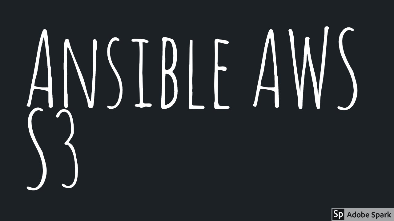 AWS Using Ansible (S3) YouTube