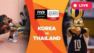 Korea v Thailand - 2016 Women's World Olympic Qualification Tournament