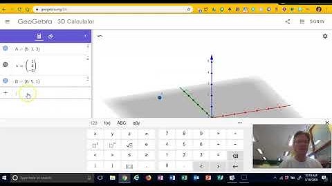 3D Parametric Equations of Lines in Space