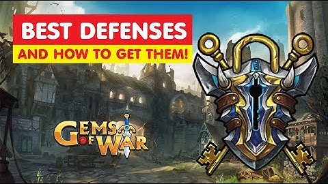 Gems of War Best Defenses and How to Build Them! PVP & Guild wars