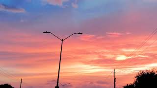 Sunset Clouds In Dallas, Texas