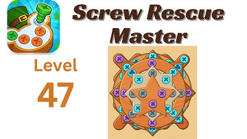 Screw Rescue Master Level 47 Walkthrough 🔩🧩 | Go Answer