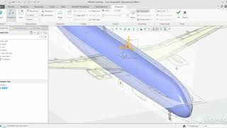 DESIGN OF AIRBUS A320 USING CREO PARAMETRIC- FUSELAGE PART 2