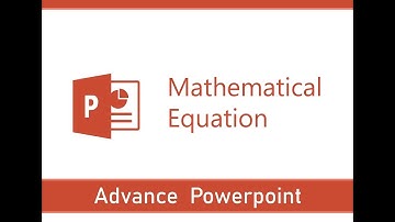 How to Write Mathematical Equation in Power Point | PowerPoint Formulae | Symbols