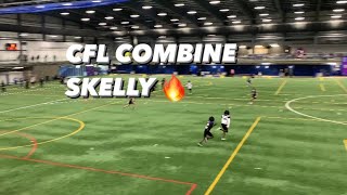 CFL combine skelly Day 1 | receivers redeeming themselves? 🤔 #cfl #nfl #football all