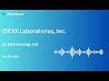IDXX Stock | IDEXX Laboratories Inc Q1 2026 Earnings Call