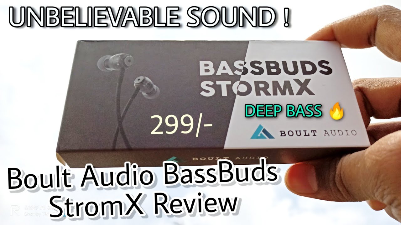 Boult Audio  StormX Review |  For Rs 300🔥| Best Cheap Cost Earphone