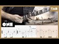 Metallica  one  guitar tab  lesson  cover  tutorial