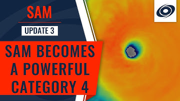 Sam Intensifies to a Category 4 Hurricane