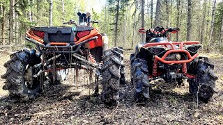 Monster Sportsman Vs FullPull on PTrail