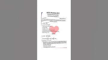 B.Com(1st sem)Business Mathematics-I{2017-Paper}MDU